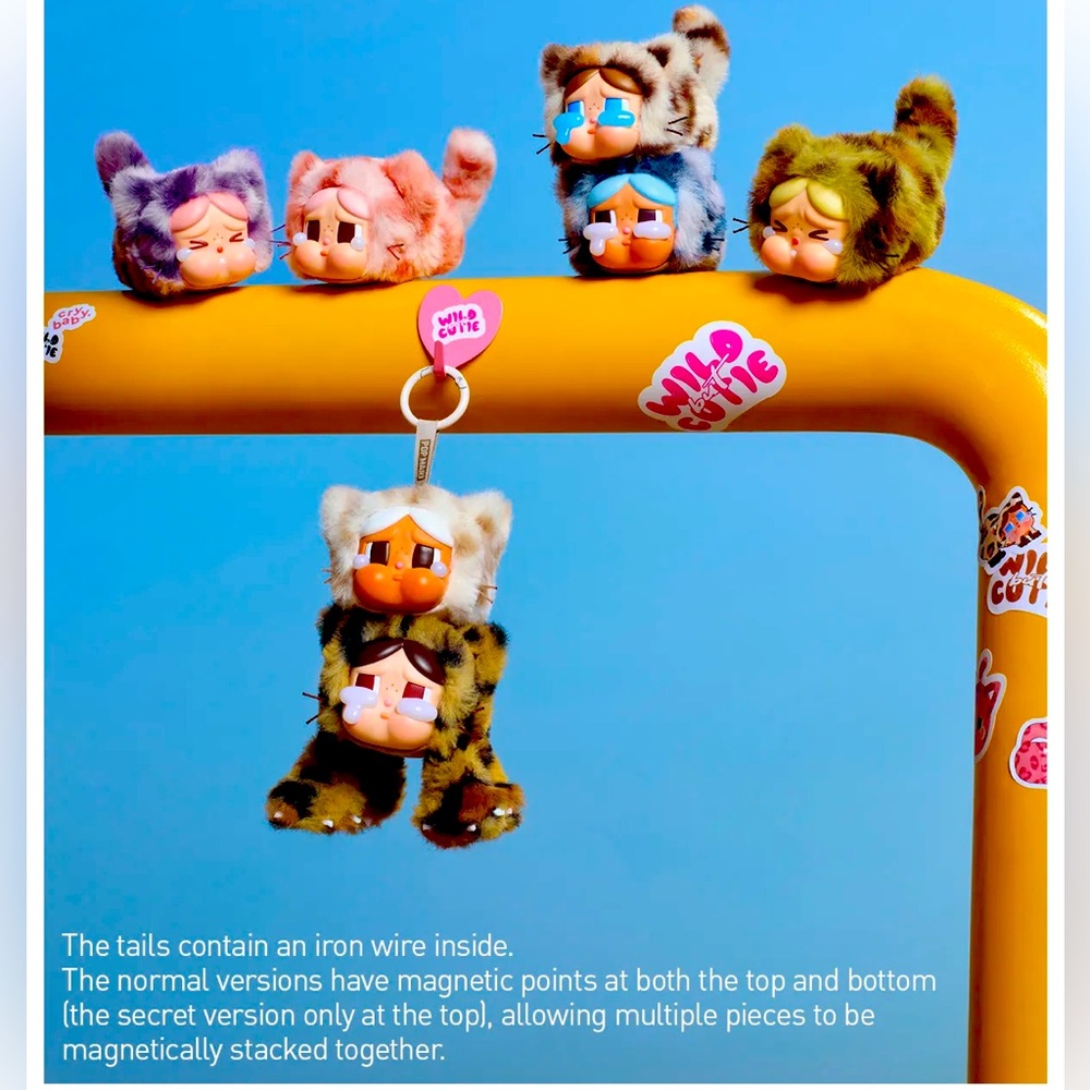 😹 New in Box! Crybaby Wild But Cutie Plush Pendant Blind Box
